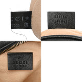 GUCCI グッチ GGマーモント ラウンドミニショルダー ブラック 550154 レディース カーフ ショルダーバッグ ABランク 中古 銀蔵