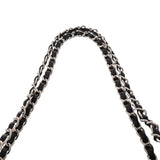 CHANEL シャネル マトラッセ Wフラップ チェーンショルダー 25cm ブラック A01112 レディース ラムスキン ショルダーバッグ Aランク 中古 銀蔵