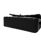 CHANEL シャネル マトラッセ Wフラップ チェーンショルダー 25cm ブラック A01112 レディース ラムスキン ショルダーバッグ Aランク 中古 銀蔵