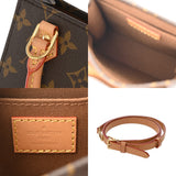 LOUIS VUITTON ルイヴィトン モノグラム プティット サックプラ 新型 ブラウン M81295 レディース モノグラムキャンバス ハンドバッグ Aランク 中古 銀蔵