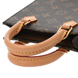 LOUIS VUITTON ルイヴィトン モノグラム プティット サックプラ 新型 ブラウン M81295 レディース モノグラムキャンバス ハンドバッグ Aランク 中古 銀蔵