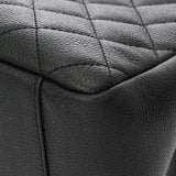 CHANEL シャネル GST グランドショッピングトート ブラック A50995 レディース キャビアスキン トートバッグ ABランク 中古 銀蔵