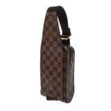 LOUIS VUITTON ルイヴィトン ダミエ ジェロニモス ブラウン N51994 メンズ ダミエキャンバス ボディバッグ ABランク 中古 銀蔵