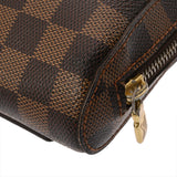 LOUIS VUITTON ルイヴィトン ダミエ ジェロニモス ブラウン N51994 メンズ ダミエキャンバス ボディバッグ ABランク 中古 銀蔵