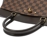 LOUIS VUITTON ルイヴィトン ダミエ リヴォリ MM ブラウン N41150 レディース ダミエキャンバス ハンドバッグ Aランク 中古 銀蔵