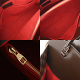 LOUIS VUITTON ルイヴィトン ダミエ リヴォリ MM ブラウン N41150 レディース ダミエキャンバス ハンドバッグ Aランク 中古 銀蔵