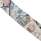 HERMES エルメス ツイリー PHILATELISTE DU ホワイト/マルチ レディース シルク100％ スカーフ Bランク 中古 銀蔵