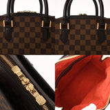LOUIS VUITTON ルイヴィトン ダミエ トリアナ ブラウン N51155 レディース ダミエキャンバス ハンドバッグ Aランク 中古 銀蔵
