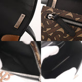 BURBERRY バーバリー ブラウン ユニセックス PVC/レザー ショルダーバッグ ABランク 中古 銀蔵