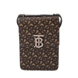 BURBERRY バーバリー ブラウン ユニセックス PVC/レザー ショルダーバッグ ABランク 中古 銀蔵
