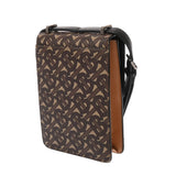 BURBERRY バーバリー ブラウン ユニセックス PVC/レザー ショルダーバッグ ABランク 中古 銀蔵
