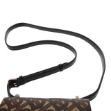 BURBERRY バーバリー ブラウン ユニセックス PVC/レザー ショルダーバッグ ABランク 中古 銀蔵