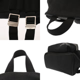 SAINT LAURENT サンローラン バックパック ブラック 534968 レディース キャンバス/レザー リュック・デイパック ABランク 中古 銀蔵