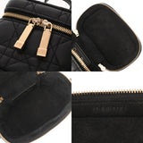 CHRISTIAN DIOR クリスチャンディオール マイクロバニティ ブラック S09350NMJ レディース ラムスキン バニティバッグ Aランク 中古 銀蔵