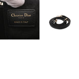 CHRISTIAN DIOR クリスチャンディオール マイクロバニティ ブラック S09350NMJ レディース ラムスキン バニティバッグ Aランク 中古 銀蔵