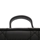 CHRISTIAN DIOR クリスチャンディオール マイクロバニティ ブラック S09350NMJ レディース ラムスキン バニティバッグ Aランク 中古 銀蔵