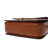 CELINE セリーヌ ティーン トリオンフバッグ ホワイト/ブラウン 188882BZ4.01BC レディース トリオンフキャンバス/カーフスキン ショルダーバッグ Aランク 中古 銀蔵