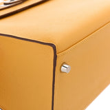 HERMES エルメス ケリー 32 外縫い 2WAY ジョーヌアンプル □O刻印(2011年頃) レディース ヴォーエプソン ハンドバッグ Aランク 中古 銀蔵