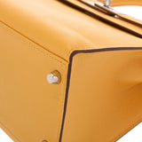 HERMES エルメス ケリー 32 外縫い 2WAY ジョーヌアンプル □O刻印(2011年頃) レディース ヴォーエプソン ハンドバッグ Aランク 中古 銀蔵
