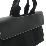 HERMES エルメス ヴァルパライソ PM ブラック ユニセックス トワルシェブロン ヴォーグミ ハンドバッグ ABランク 中古 銀蔵