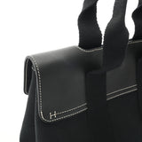 HERMES エルメス ヴァルパライソ PM ブラック ユニセックス トワルシェブロン ヴォーグミ ハンドバッグ ABランク 中古 銀蔵