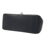 CHANEL シャネル マトラッセ チェーンショルダー 17cm ブラック レディース ラムスキン ショルダーバッグ ABランク 中古 銀蔵