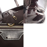 LOUIS VUITTON ルイヴィトン モノグラムヴェルニ ウィルシャー PM アマラント M93641 レディース ヴェルニ ハンドバッグ ABランク 中古 銀蔵