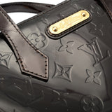 LOUIS VUITTON ルイヴィトン モノグラムヴェルニ ウィルシャー PM アマラント M93641 レディース ヴェルニ ハンドバッグ ABランク 中古 銀蔵