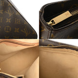 LOUIS VUITTON ルイヴィトン モノグラム ルーピング GM ブラウン M51145 レディース モノグラムキャンバス ワンショルダーバッグ ABランク 中古 銀蔵