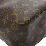 LOUIS VUITTON ルイヴィトン モノグラム ルーピング GM ブラウン M51145 レディース モノグラムキャンバス ワンショルダーバッグ ABランク 中古 銀蔵