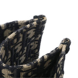 CHRISTIAN DIOR クリスチャンディオール ブックトート ミディアム ネイビー M1296ZRIW_M828 レディース キャンバス トートバッグ ABランク 中古 銀蔵