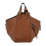 LOEWE ロエベ ハンモック スモール タン 387.30.S35 レディース カーフ 2WAYバッグ ABランク 中古 銀蔵