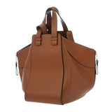 LOEWE ロエベ ハンモック スモール タン 387.30.S35 レディース カーフ 2WAYバッグ ABランク 中古 銀蔵