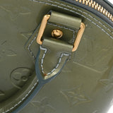 LOUIS VUITTON ルイヴィトン ヴェルニ アルマ BB グリアールデコ M91677 レディース ヴェルニ ハンドバッグ Bランク 中古 銀蔵