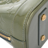 LOUIS VUITTON ルイヴィトン ヴェルニ アルマ BB グリアールデコ M91677 レディース ヴェルニ ハンドバッグ Bランク 中古 銀蔵
