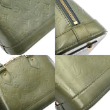 LOUIS VUITTON ルイヴィトン ヴェルニ アルマ BB グリアールデコ M91677 レディース ヴェルニ ハンドバッグ Bランク 中古 銀蔵