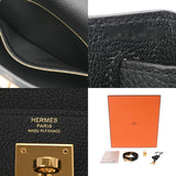 HERMES エルメス ケリー 28 内縫い 2WAY ブラック Z刻印(2021年頃) レディース トゴ ハンドバッグ Aランク 中古 銀蔵