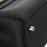 HERMES エルメス ケリー 28 内縫い 2WAY ブラック Z刻印(2021年頃) レディース トゴ ハンドバッグ Aランク 中古 銀蔵