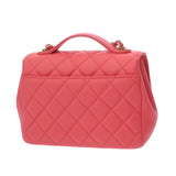 CHANEL シャネル ビジネスアフィニティ チェーンショルダー ピンク A93749 レディース キャビアスキン 2WAYバッグ Aランク 中古 銀蔵