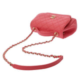CHANEL シャネル ビジネスアフィニティ チェーンショルダー ピンク A93749 レディース キャビアスキン 2WAYバッグ Aランク 中古 銀蔵