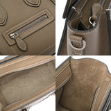CELINE セリーヌ ラゲージ ナノ スリ 189243 レディース ドラムカーフ ハンドバッグ Aランク 中古 銀蔵