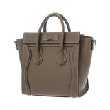 CELINE セリーヌ ラゲージ ナノ スリ 189243 レディース ドラムカーフ ハンドバッグ Aランク 中古 銀蔵