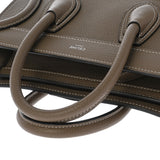 CELINE セリーヌ ラゲージ ナノ スリ 189243 レディース ドラムカーフ ハンドバッグ Aランク 中古 銀蔵