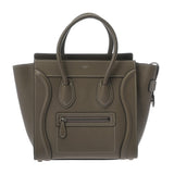 CELINE セリーヌ ラゲージ マイクロショッパー スリ 168243DRU.09SO レディース ドラムドカーフ ハンドバッグ Aランク 中古 銀蔵