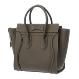 CELINE セリーヌ ラゲージ マイクロショッパー スリ 168243DRU.09SO レディース ドラムドカーフ ハンドバッグ Aランク 中古 銀蔵