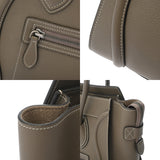 CELINE セリーヌ ラゲージ マイクロショッパー スリ 168243DRU.09SO レディース ドラムドカーフ ハンドバッグ Aランク 中古 銀蔵