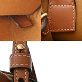 CELINE セリーヌ ミニ バーティカルカバ タン 194372BZK レディース レザー トリオンフキャンバス ハンドバッグ Aランク 中古 銀蔵