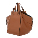 LOEWE ロエベ ハンモック スモール タン 387.30.S35 レディース カーフ 2WAYバッグ ABランク 中古 銀蔵