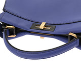 FENDI フェンディ ピーカブー パープル 8BN290 レディース レザー ハンドバッグ Aランク 中古 銀蔵