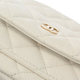 CHANEL シャネル マトラッセ ミニバックパック ホワイト AP3753 レディース キャビアスキン リュック・デイパック Aランク 中古 銀蔵